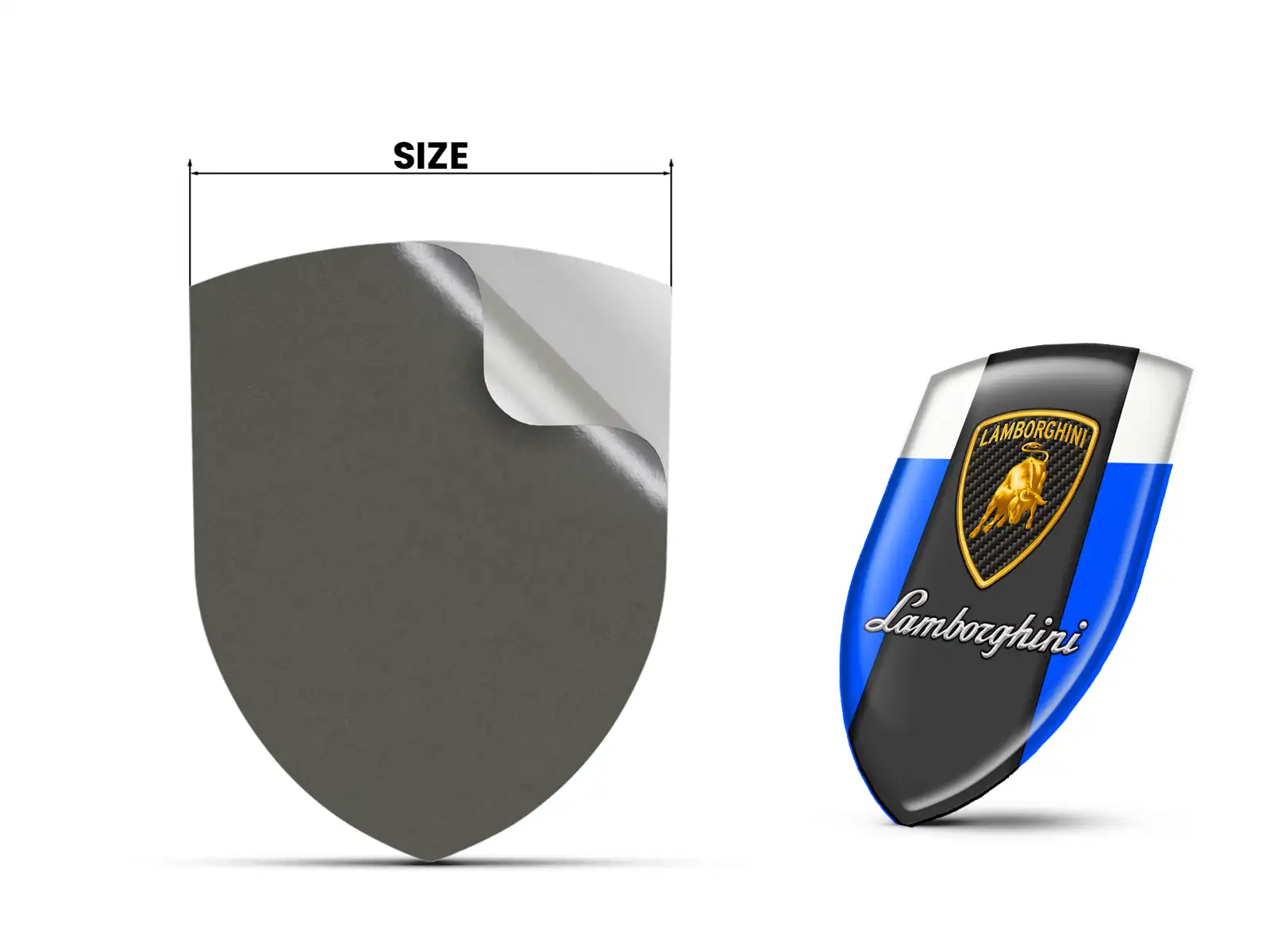 Lamborghini Decalcomanie Auto Resistenti Di Pregio Professionali